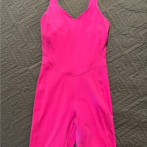 Lululemon hot pink athletic onesie